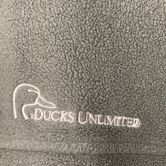 Ducks Unlimited Men’s Color Block Fleece Zip Up Jacket sz Large 0023 - Picture 5 of 12